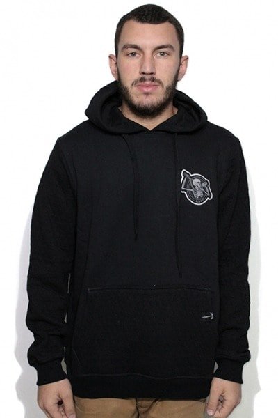 Blusa de Moletom Blunt Matelasse B Preto - NewSkull