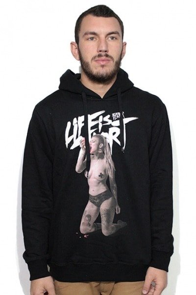 Blusa de Moletom Blunt Stay Hungry Preto - NewSkull