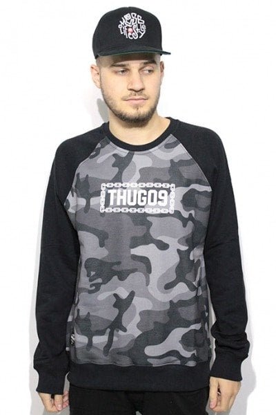 Blusa de Moletom Careca Thug Nine Box Chain - NewSkull