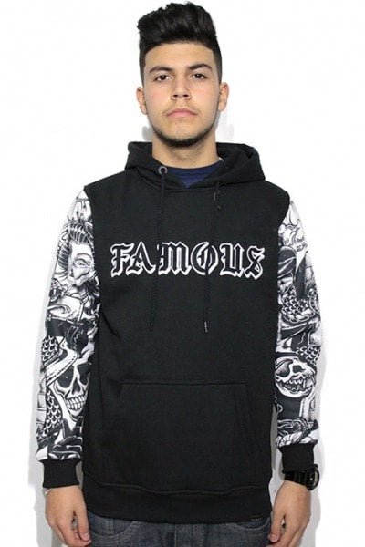 Blusa de Moletom Famous Stars and Straps Monster Mash Preto - NewSkull