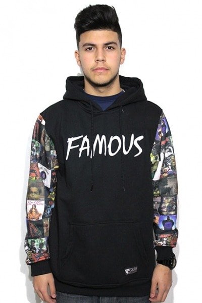 Blusa de Moletom Famous Stars and Straps Raised On Rap - NewSkull