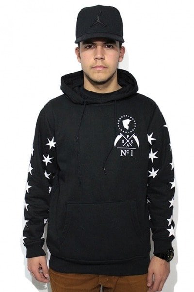 Blusa de Moletom Famous Stars and Straps Serious Premium Preto - NewSkull