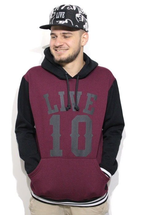 Blusa de Moletom Live Skateboard Live 10 Preta - NewSkull
