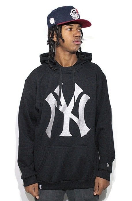 Blusa de Moletom New Era MLB New York Yankees Preto - NewSkull