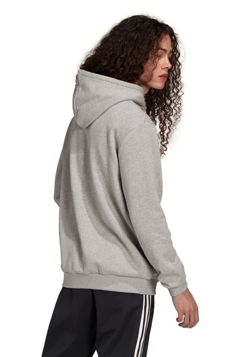 Blusa Moletom Adidas Capuz Adicolor Classics Trefoil Cinza/Branco - NewSkull