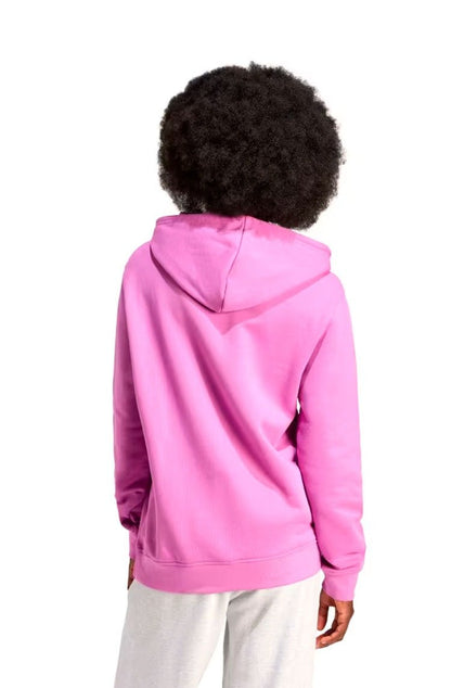 Blusa Moletom Adidas Capuz Regular Adicolor Essentials Rosa - NewSkull