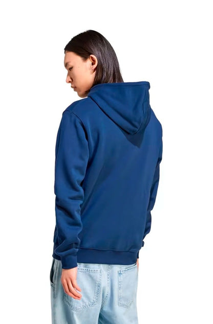 Blusa Moletom Adidas Capuz Trefoil Essentials Azul Marinho - NewSkull