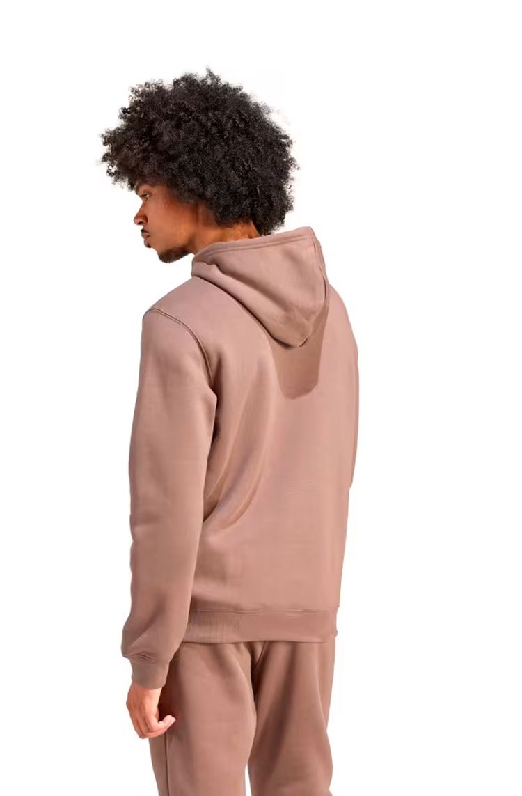 Blusa Moletom Adidas Capuz Trefoil Essentials Marrom - NewSkull