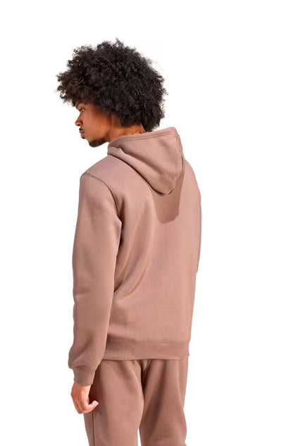Blusa Moletom Adidas Capuz Trefoil Essentials Marrom - NewSkull