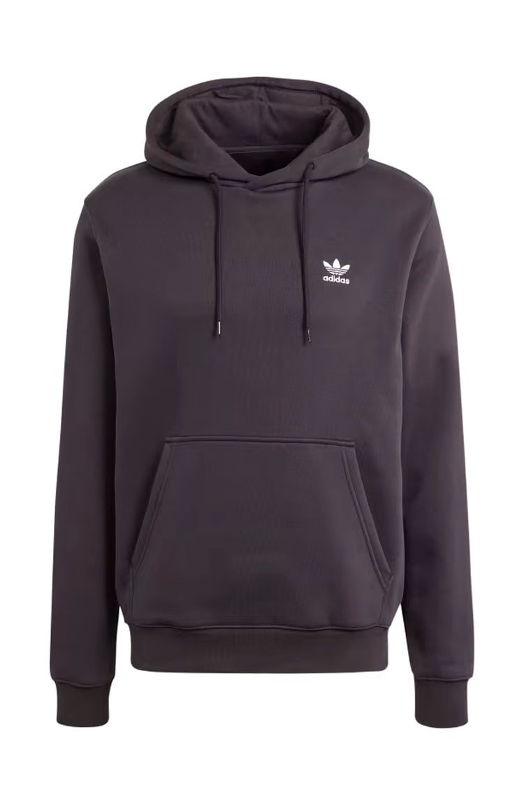 Blusa Moletom Adidas Capuz Trefoil Essentials Preto - NewSkull