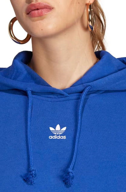 Blusa Moletom Adidas Fleece Adicolor Essentials Azul - NewSkull