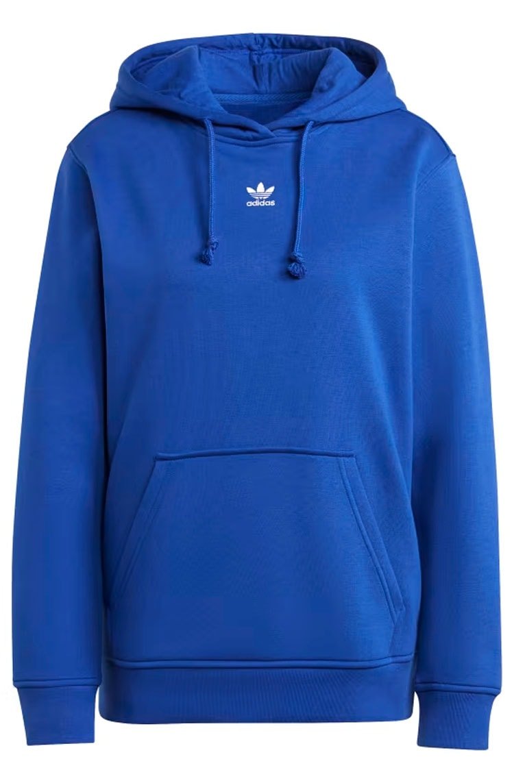 Blusa Moletom Adidas Fleece Adicolor Essentials Azul - NewSkull