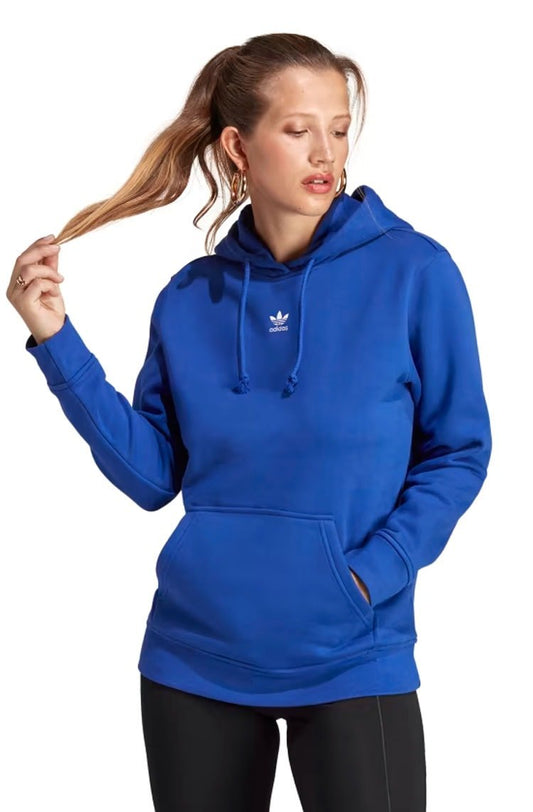 Blusa Moletom Adidas Fleece Adicolor Essentials Azul - NewSkull