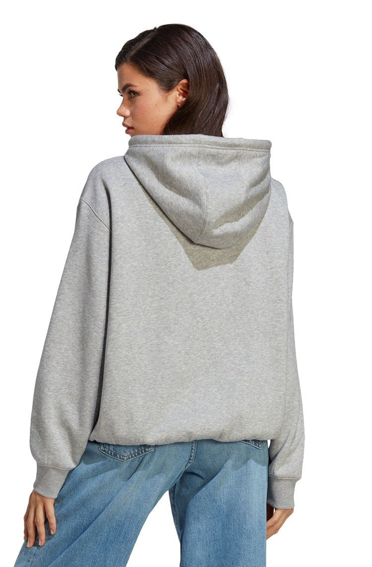 Blusa Moletom Adidas Fleece Adicolor Essentials Cinza - NewSkull
