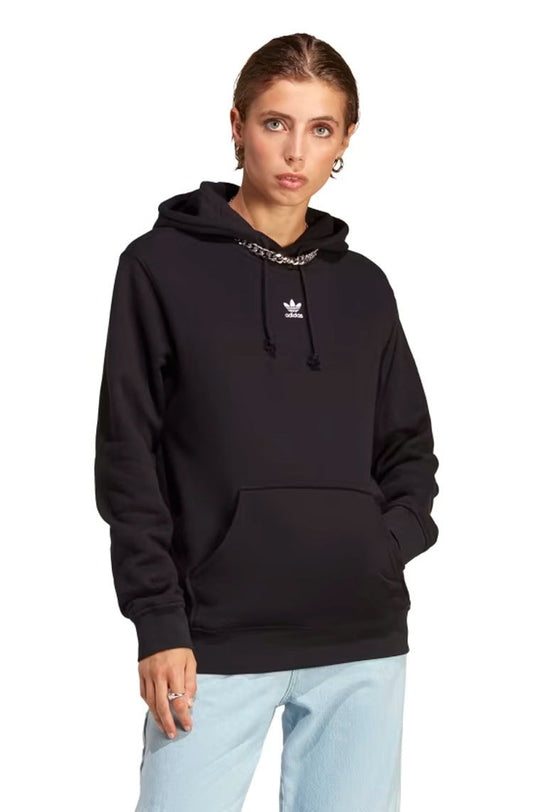 Blusa Moletom Adidas Fleece Adicolor Essentials Preto - NewSkull
