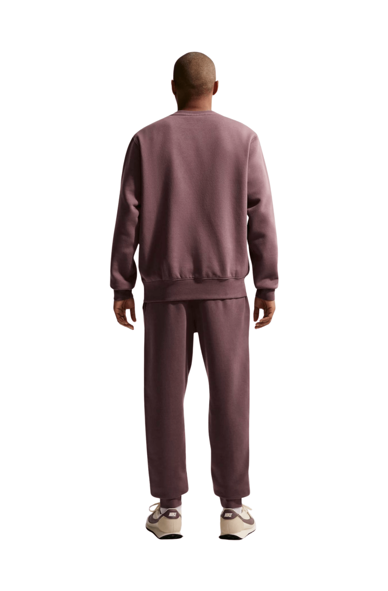 Blusa Moletom Nike Club Crew Masculino Marrom - NewSkull