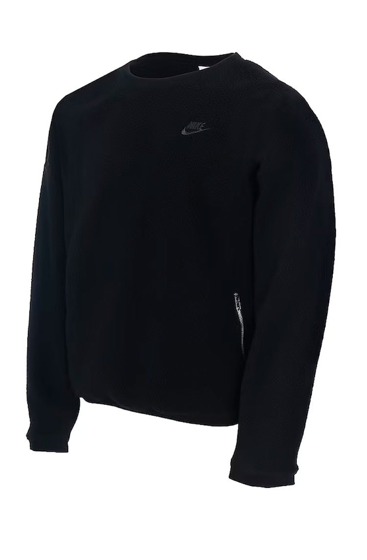 Blusa Moletom Nike Sherpa Masculino Preto - NewSkull