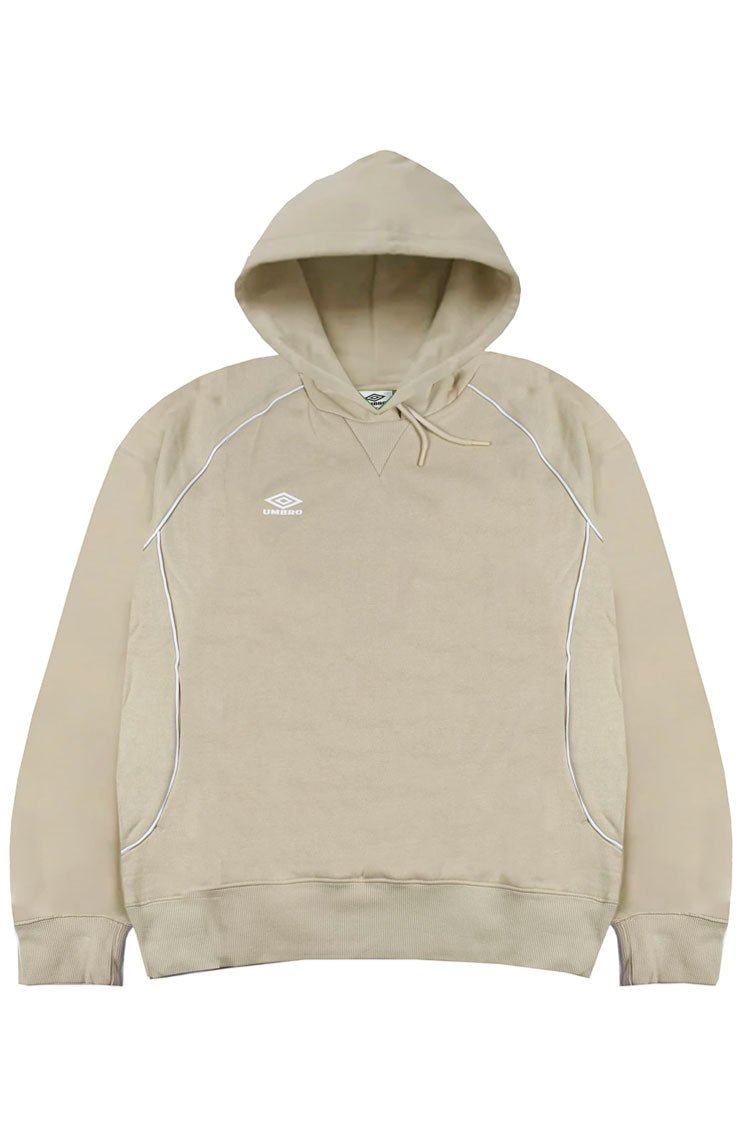 Blusa Umbro Masculino Panelled Hoodie Bege/Branco - NewSkull