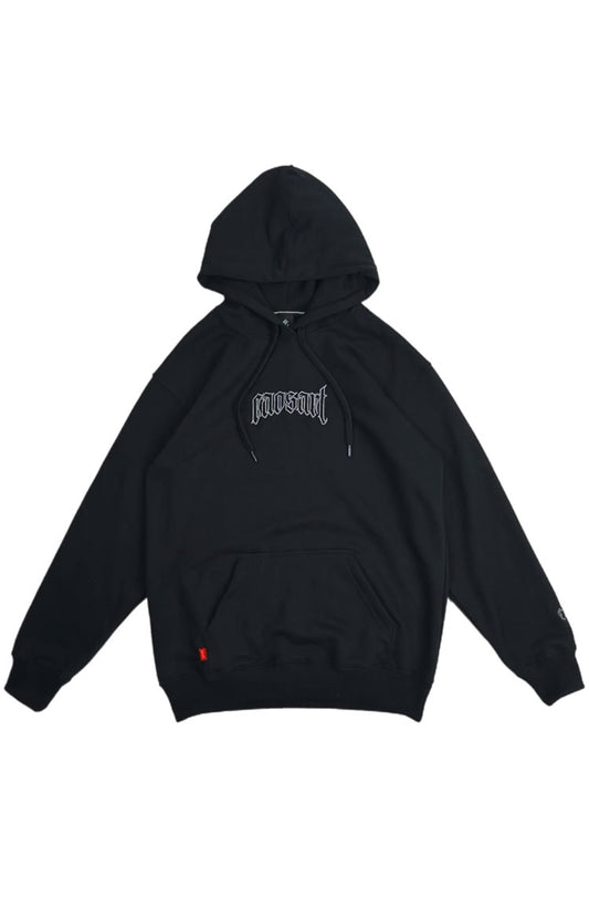 Blusão Canguru Caos Art ink Bordado Preto - NewSkull