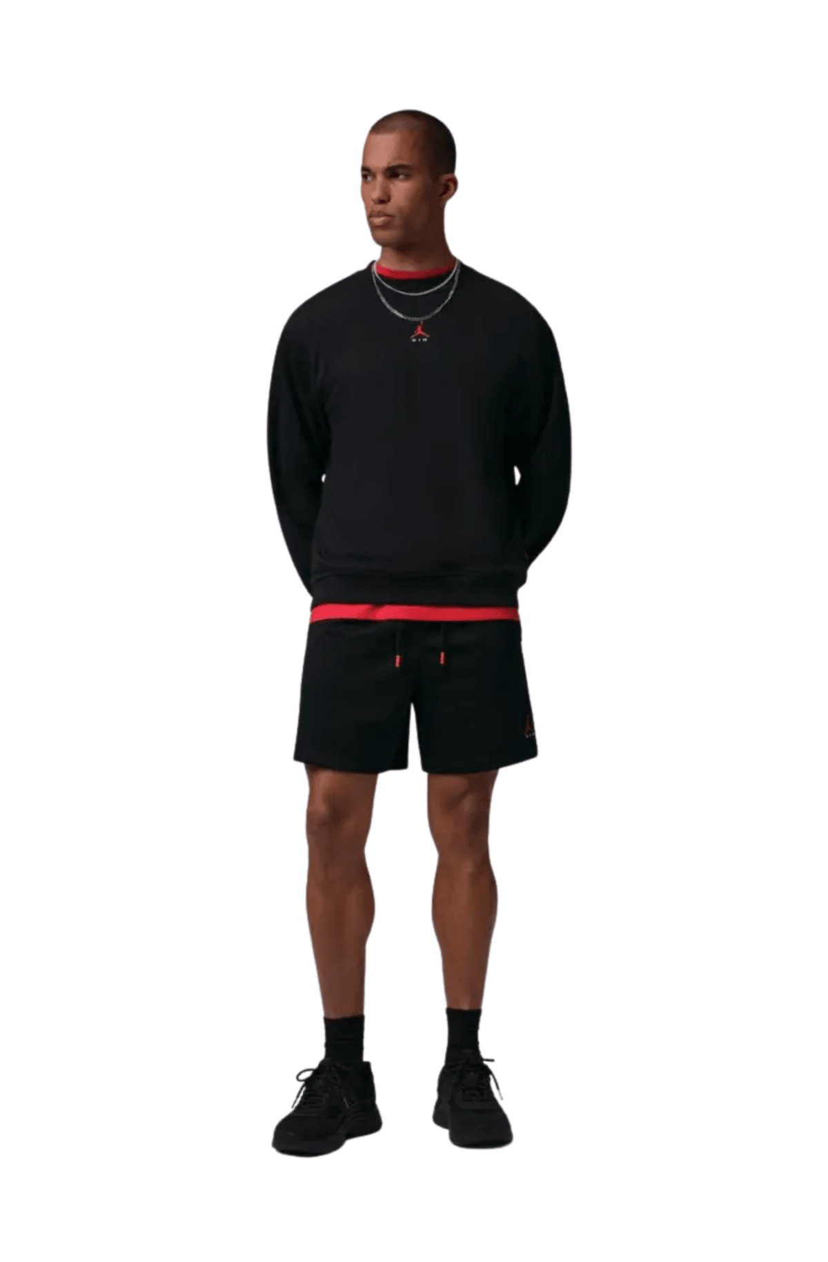 Blusão Jordan Brooklin ST Crew Masculino Preto - NewSkull
