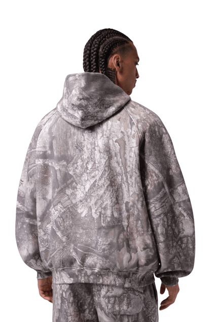Blusão Jordan Brooklyn Relaxed Fleece Masculino Cinza - NewSkull