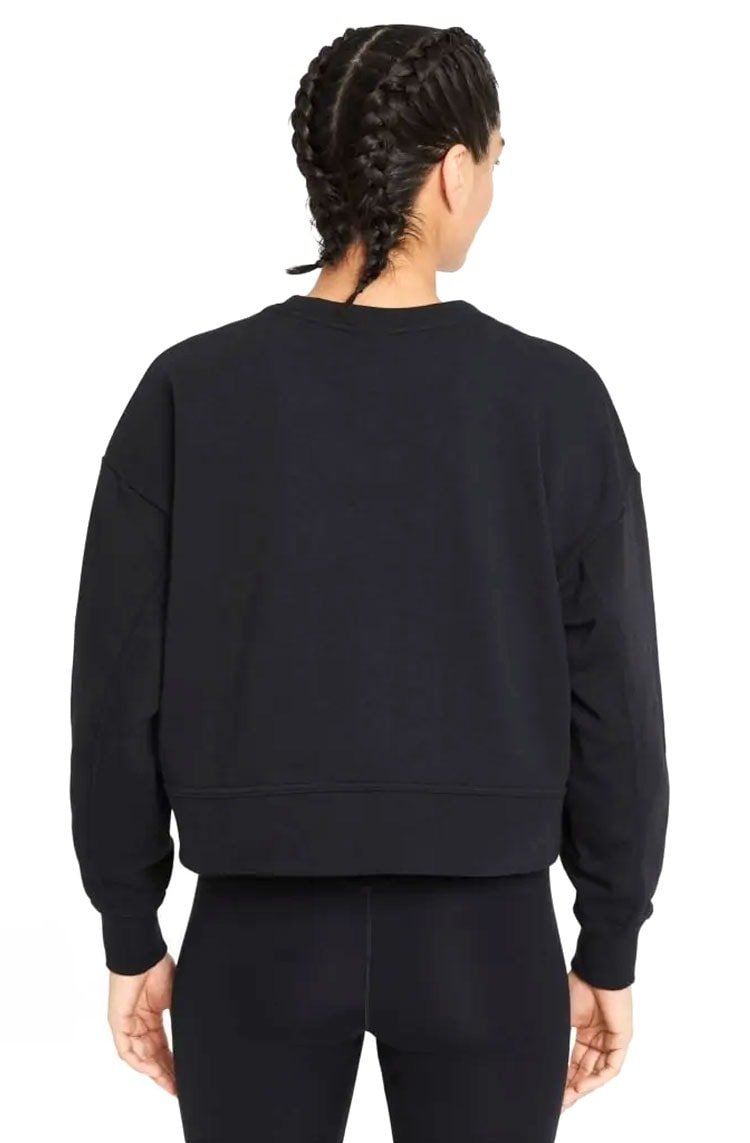 Blusão Moletom Nike Dri - FIT Get Fit Feminino Preto/Branco - NewSkull