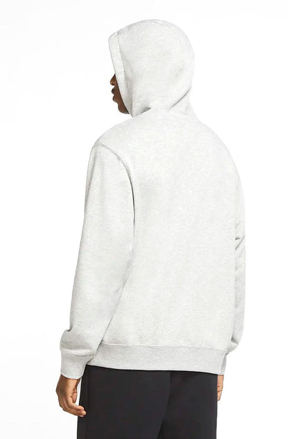 Blusão Moletom Nike Sportswear Club Fleece Unissex Cinza/Branco - NewSkull
