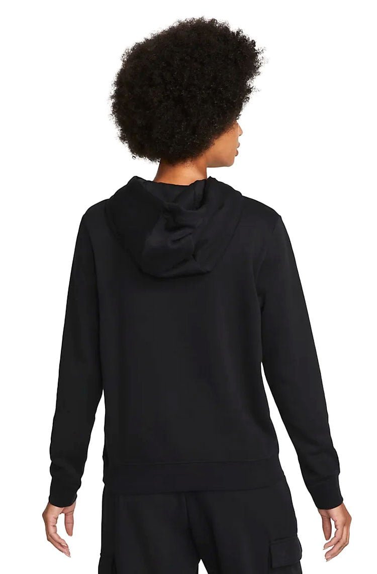 Blusão Nike Sportswear Club Fleece Feminino Preto/Branco - NewSkull
