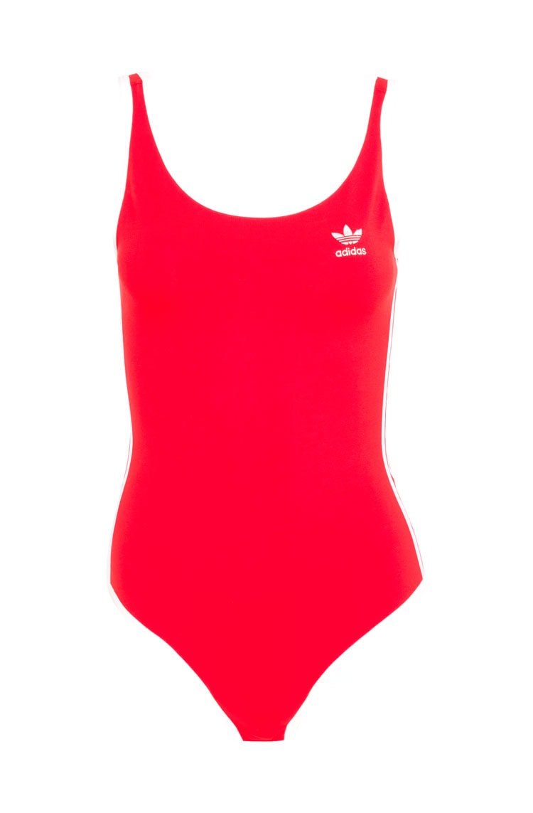 Body Adidas Adicolor 3 - stripes Vermelho/Branco - NewSkull