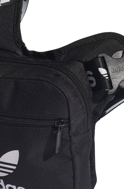 Bolsa Adidas Adicolor Sling Preta/Branca - NewSkull