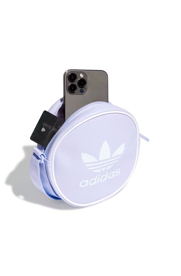 Bolsa Adidas Redonda Adicolor Classic Lilas - NewSkull