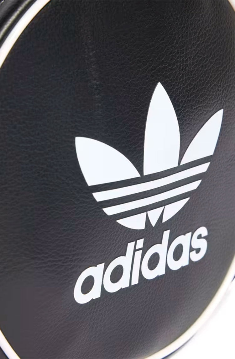 Bolsa Adidas Redonda Adicolor Classic Preto/Branco - NewSkull