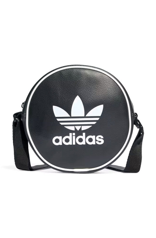 Bolsa Adidas Redonda Adicolor Classic Preto/Branco - NewSkull