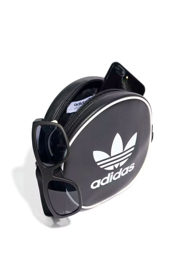 Bolsa Adidas Redonda Adicolor Classic Preto/Branco - NewSkull