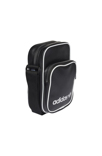 Bolsa Adidas ShoulderBag M Vintage Preta/Branca - NewSkull