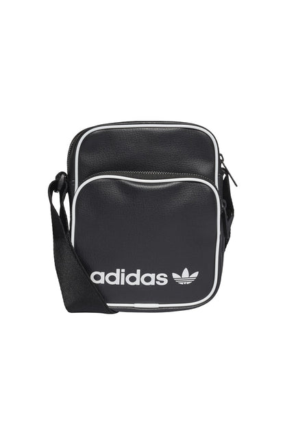 Bolsa Adidas ShoulderBag M Vintage Preta/Branca - NewSkull
