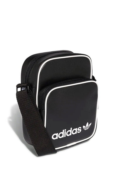 Bolsa Adidas ShoulderBag Vintage Preta/Branca - NewSkull
