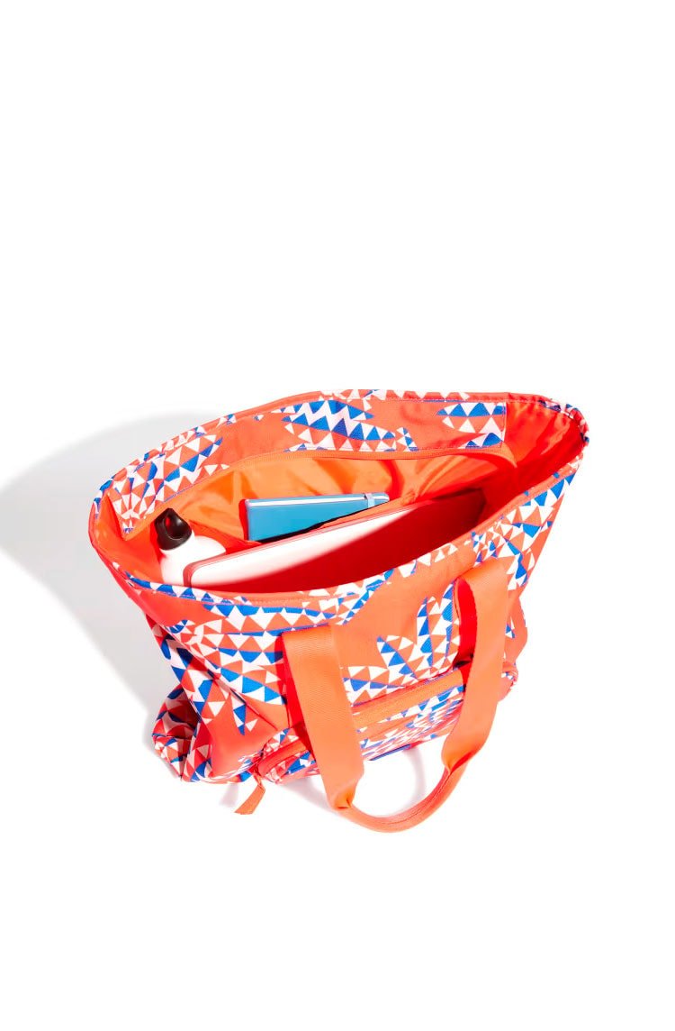 Bolsa Adidas x FARM RIO Prime Laranja/Azul - NewSkull