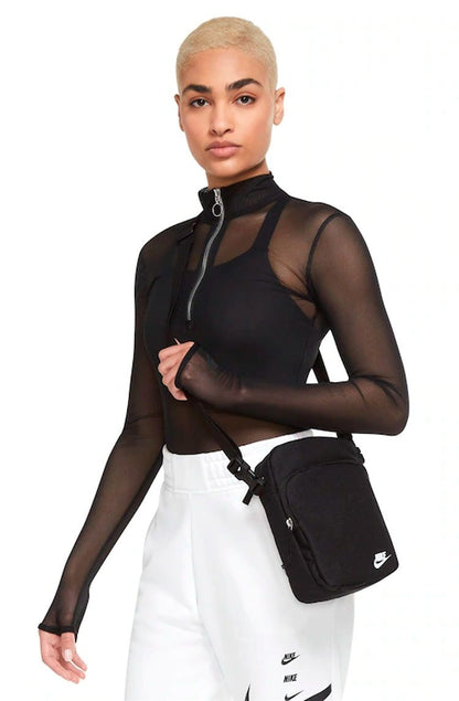 Bolsa Nike Heritage Transversal Preto - NewSkull