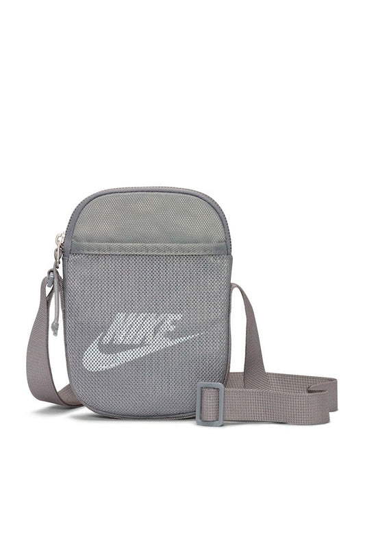 Bolsa Nike Heritage Transversal Unissex Cinza - NewSkull