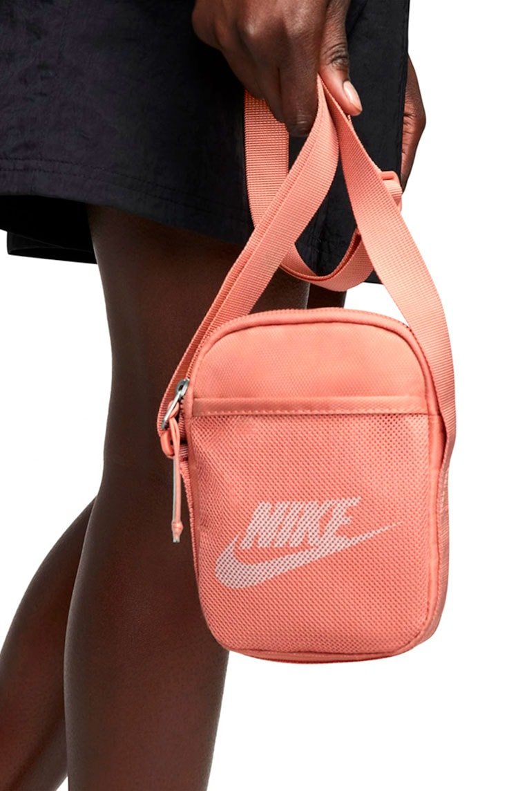 Bolsa Nike Transversal Heritage Smit Rosa - NewSkull