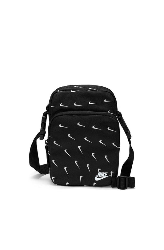 Bolsa Nike Transversal Heritage Unissex Preto/Branco - NewSkull