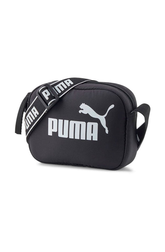 Bolsa Puma Cross Body Core Base Preto/Branco - NewSkull