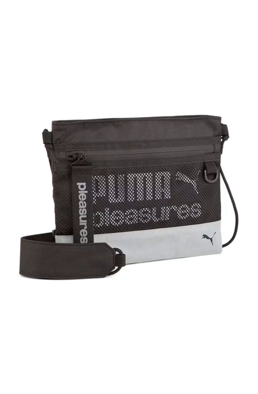Bolsa Puma Transversal X Pleasures Preto/Branco - NewSkull