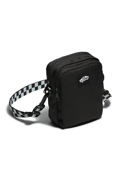 Bolsa Vans Getter Crosbody Unissex Preto/Branco - NewSkull