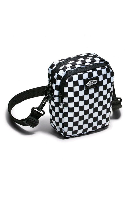 Bolsa Vans Go Getter Checkerboard Preto/Branco - NewSkull