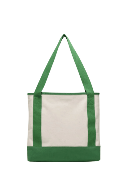 Bolsa Vans Pergs Midi Tote Upland Fairway Bege/Verde - NewSkull