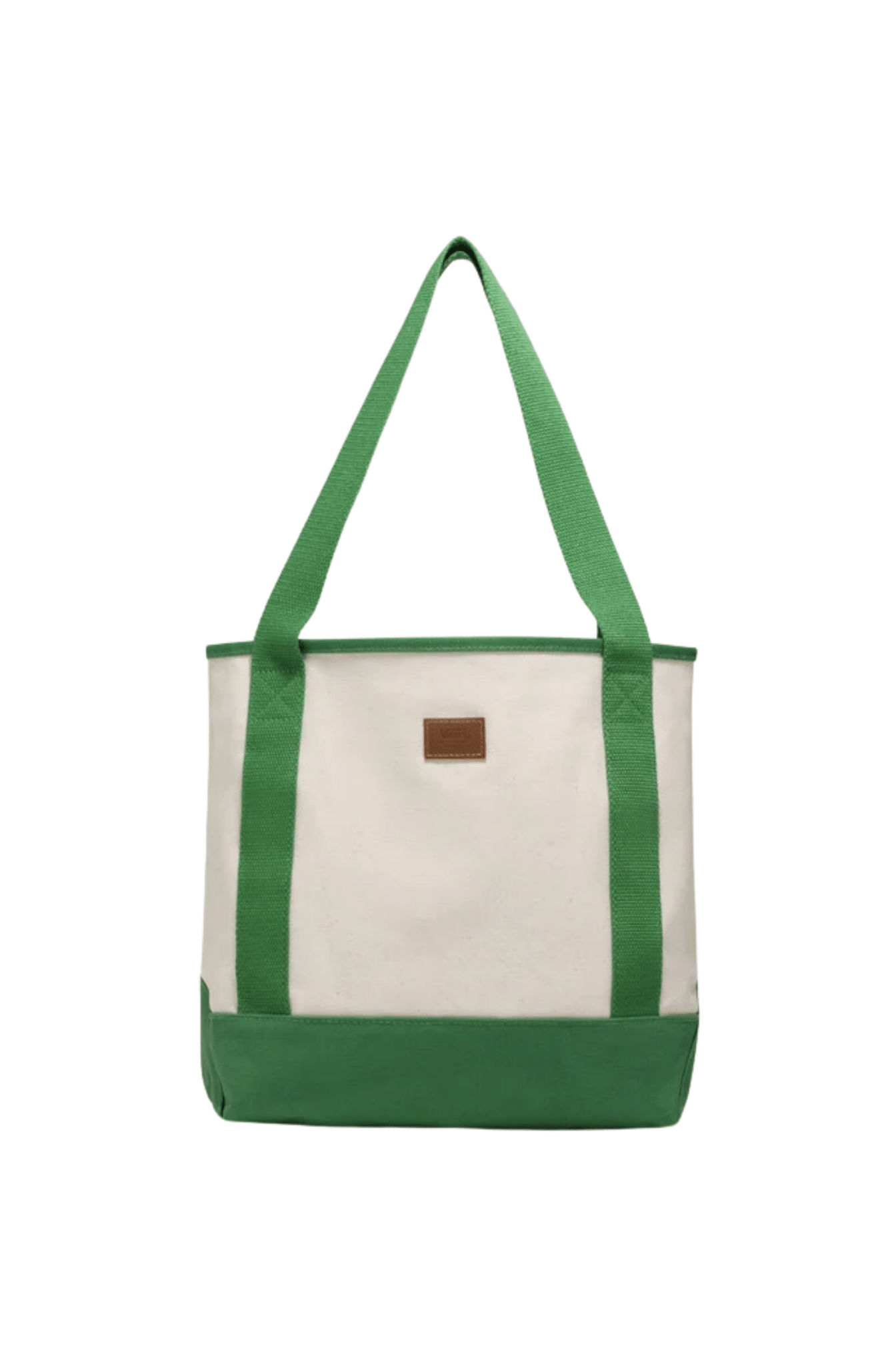 Bolsa Vans Pergs Midi Tote Upland Fairway Bege/Verde - NewSkull
