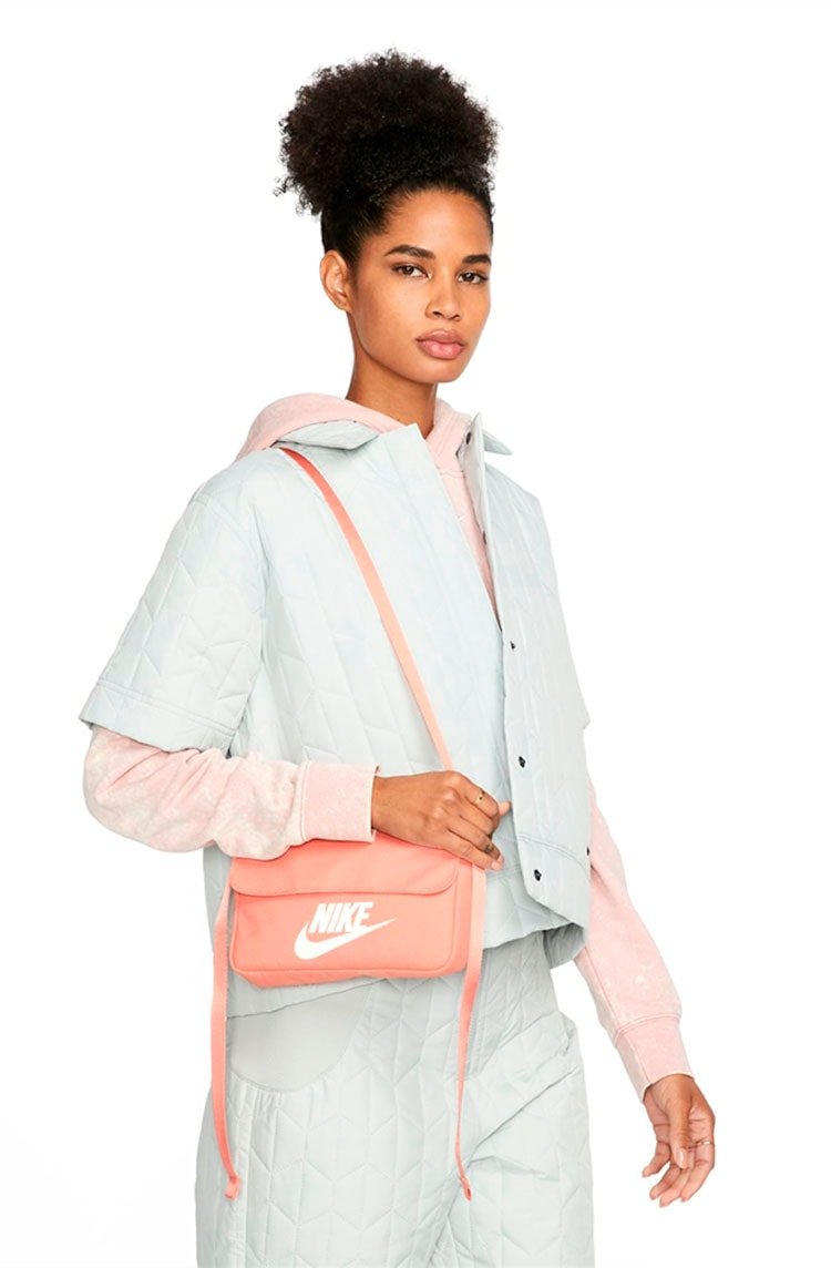 Bolsa w Nsw Futura 365 Crossbody Rosa/Branco - NewSkull