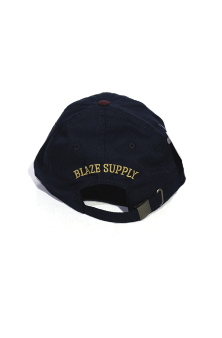 Boné Aba Curva Blaze Supply 6 Panel Pipe Blue Strapback Azul - NewSkull